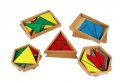 Конструктивни триъгълници Монтесори / всички Монтесори материали, снимка 3