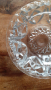 пепелник оловен кристал, висококачествен резбован тежи 1085 грама, снимка 5