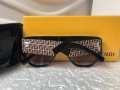 Fendi 2022 дамски слънчеви очила маска с лого, снимка 9