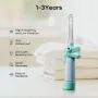BC Babycare Baby Sonic,T-REX Електрическа четка за зъби,мека сменяема глава на четката 0-3 години, снимка 2