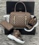 Дамска чанта портфейл и сандали Louis Vuitton код 117