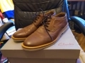 Clarks маркови обувки телешки бокс 61632971 отлични реален номер № 44.5 стелка 29см, снимка 1