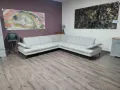  ПРОМОЦИЯ!!!Сиво-бежов ъглов диван от плат Dieter Knoll ZE-EM20075, снимка 9