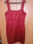 Червена сатенирана рокля, снимка 2