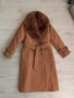 Ново кафяво дамско палто размер L , цена 80 лв, снимка 3