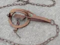 Стар кован вълчи капан, снимка 2