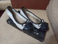 Дамски обувки "балерини" с ток