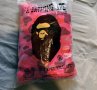 Суичър (блуза с качулка) Bape A Bathing Ape Pink Camo M L XL 2XL розов, снимка 9