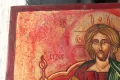 Стара икона ''Христос Пантократор'', снимка 2