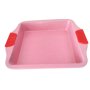 Тава със силиконови дръжки квадрат, снимка 4
