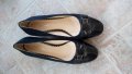 Официални дамски черни обувки с ток., снимка 6