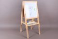 Двустранни дървена дъска за писане и рисуване, снимка 1 - Образователни игри - 35455559
