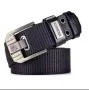 Мъжки колан от плат с метална сплав – дизайнерски, здрав и стилен, снимка 4