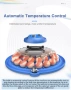 Автоматичен инкубатор за 80 яйца / Инкубатор за пилета /  Люпилня, снимка 3