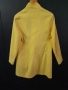 жълто манто с цип от травира, снимка 2