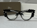 Dior прозрачни слънчеви очила, очила за компютър екстравагантни с камъни, снимка 6