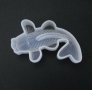 3D КОИ шаран риба силиконов молд форма калъп фондан шоколад смола гипс, снимка 1 - Форми - 32785849