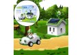 Иновативен детски конструктор къща с движеща се кола, снимка 1 - Образователни игри - 43727336