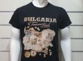 Нова мъжка черна тениска с трансферен печат България - Treasure Land (Земя на съкровищата), снимка 10