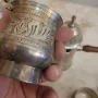 уникално красив арабски комплект за кафе с четири чаши, снимка 7