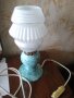 Порцеланова старинна лампа, снимка 1 - Антикварни и старинни предмети - 44028143