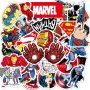 50 бр Марвел Avengers marvel Отмъстителите герои самозалепващи лепенки стикери за украса декор, снимка 3