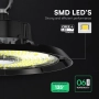 LED Индустриална Камбана 200W CREE Чип 135Lm/W - 6 Години Гаранция Студено Бяла Светлина, снимка 2