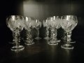 Кристални чаши 12 броя за вино и ракия, снимка 1 - Чаши - 38820847