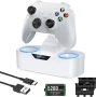 NEWDERY Единична зарядна станция за безжичен контролер Xbox и батерия 5280mWh, снимка 1