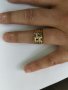 Златен пръстен с циркони 08, снимка 7