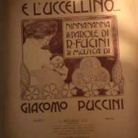 E l'uccellino-Ninna-Nanna Giacomo Puccini, снимка 1 - Други - 36491680