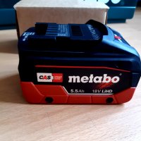 Нови батерии Metabo 5.5Ah.18v. , снимка 3 - Винтоверти - 27702033