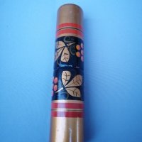 Дървена кутия моливник 22.5 см. , снимка 5 - Други стоки за дома - 37374301
