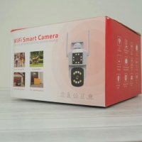 Външна камера за видеонаблюдение с двоен обектив HD Smart Camera YH-A3 (ден/нощ, сензор за движение,, снимка 11 - IP камери - 43971775