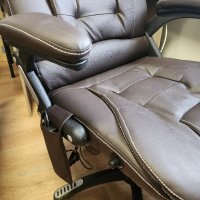 Офис стол с масаж, снимка 3 - Столове за офис - 44115130