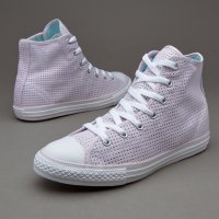 ПРОМО 🍊 CONVERSE ALL STAR 🍊 Дамски кецове SUMMER PALE LILAC 38 номер нови с кутия, снимка 5 - Кецове - 17513669