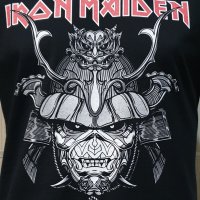 Нова мъжка тениска на музикалната група IRON MAIDEN - Senjutsu Samurai Eddie Graphic Navy, снимка 10 - Тениски - 37106867