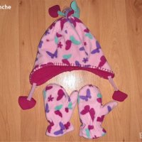 Комплект шапка и ркавички цена 7 лв, снимка 1 - Детски комплекти - 43068131