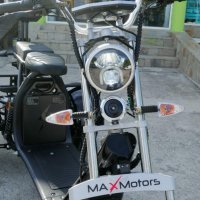 Електрическа Триколка MaxMotors HARLEY 3000W DARK – Топ Качество, снимка 5 - Мотоциклети и мототехника - 40718244