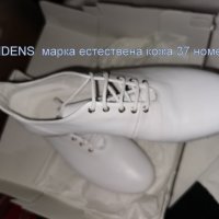 Tendens  нови бели обувки 37 номер Естествена кожа, снимка 3 - Дамски ежедневни обувки - 32550871