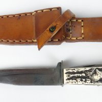 Стар ловен нож "Solingen" / GERMANY, снимка 2 - Ножове - 34580314