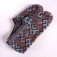 Топли дамски домашни терлички, снимка 4 - Дамски чорапи - 38399607