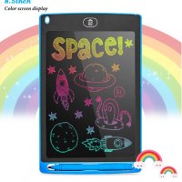 LCD Цветна дъска за рисуване, детски таблет 8.5", цветно писане, дигитален пад, снимка 2 - Рисуване и оцветяване - 36258893
