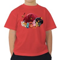 Детска тениска на ANGRY BIRDS с авторски дизайн! Бъди различен, поръчай модел по твой дизайн!, снимка 7 - Детски тениски и потници - 11453238