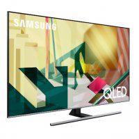 Samsung QLED QE65Q74TAL 165,1 см (65") 4K Ultra HD Smart TV Wi-Fi Черен, Сребърен, снимка 2 - Телевизори - 39336962