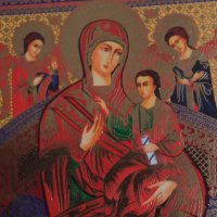 Източноправославна Икона 23981, снимка 5 - Икони - 33570921