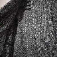 Палтенце сив меланж H&m Л размер, снимка 5 - Палта, манта - 43449514