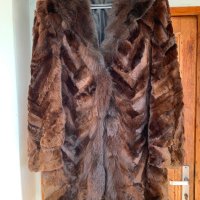 Дамско палто естествен косъм лисица, снимка 6 - Палта, манта - 44101254