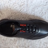 Обувки, естествена кожа, черни, код 541/ББ1/69, снимка 4 - Ежедневни обувки - 37357222