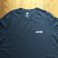 Levis Crewneck Graphic - страхотна мъжка тениска КАТО НОВА 3ХЛ, снимка 5 - Тениски - 40257016